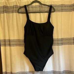 Kindred Bravely Classic Black One-Piece Swimsuit
